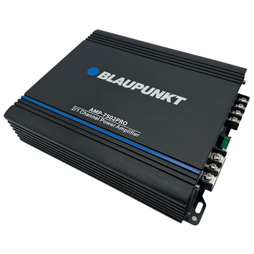 Blaupunkt AMP7502PRO - Car Audio 2-Channel Full Range 2 Ohm Stable Amp Amplifier 1500 Watts Blaupunkt AMP7502PRO - Car Audio 2-Channel Full Range 2 Ohm Stable Amp Amplifier 1500 Watts